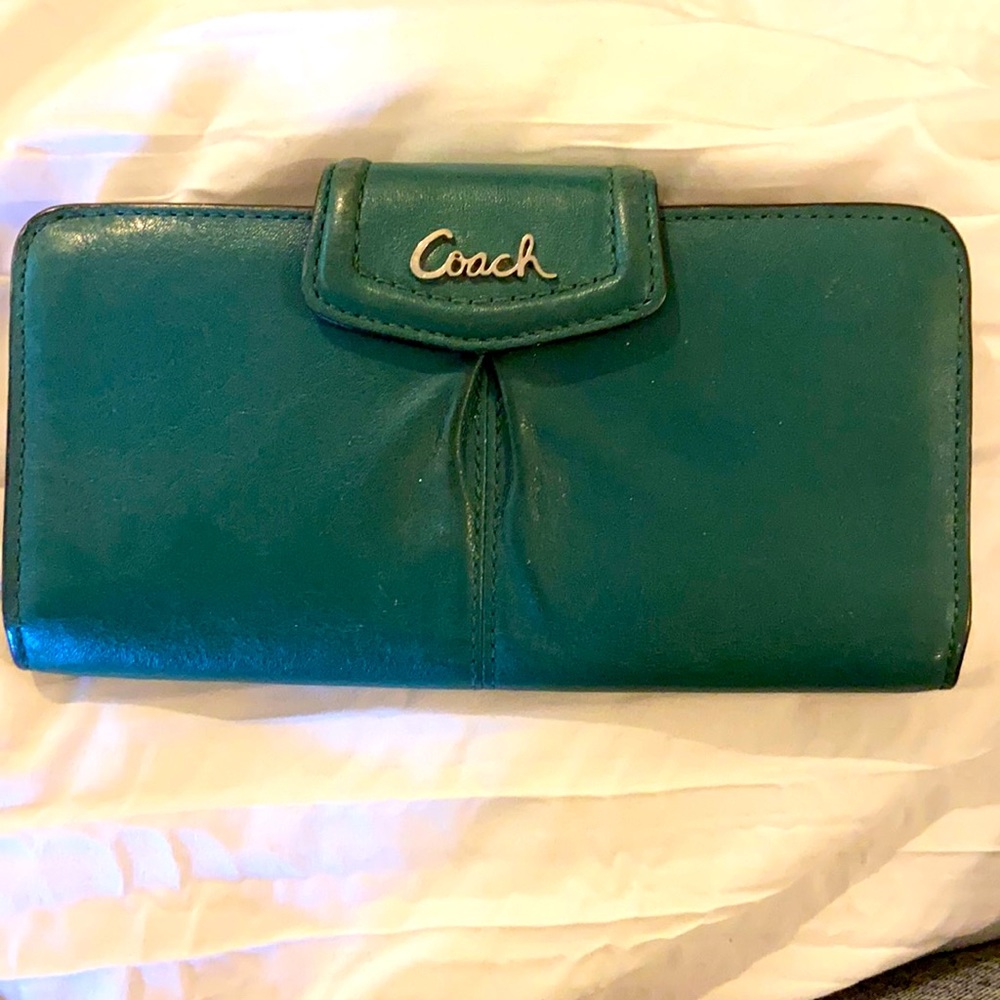 Coach Wallet Green
